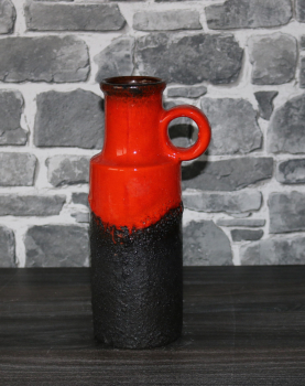Scheurich Vase / 401-28 / 1970s / WGP West German Pottery / Ceramic Design Lava Glace